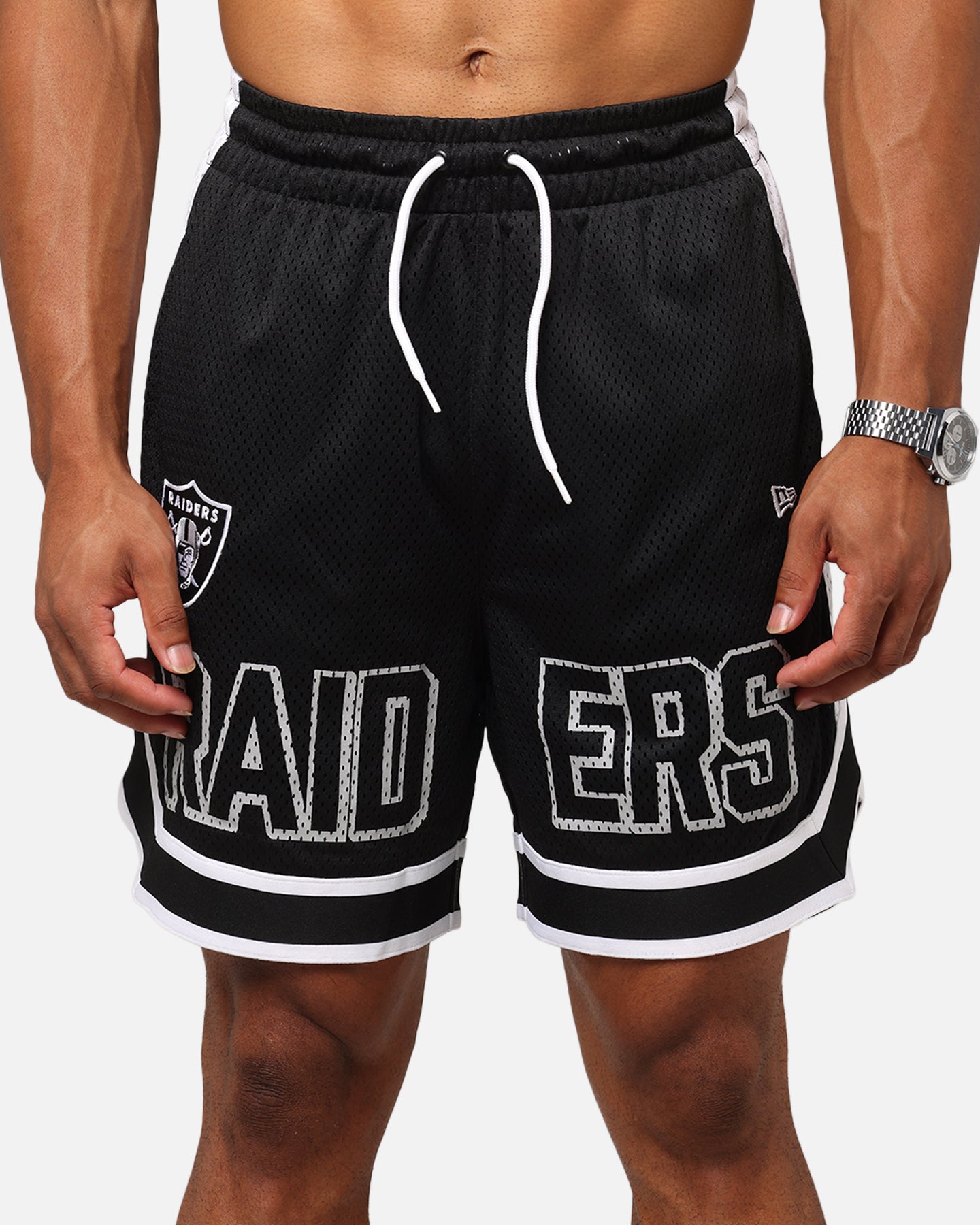 New Era Las Vegas Raiders NFL Graphic Shorts Black、mySite、zt4zffjzw
