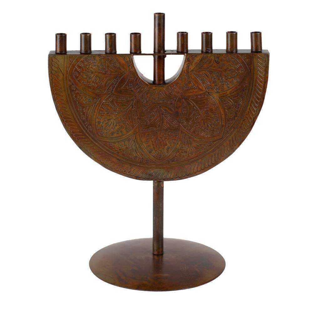 Engraved Iron Menorah、mySite、topwebapps