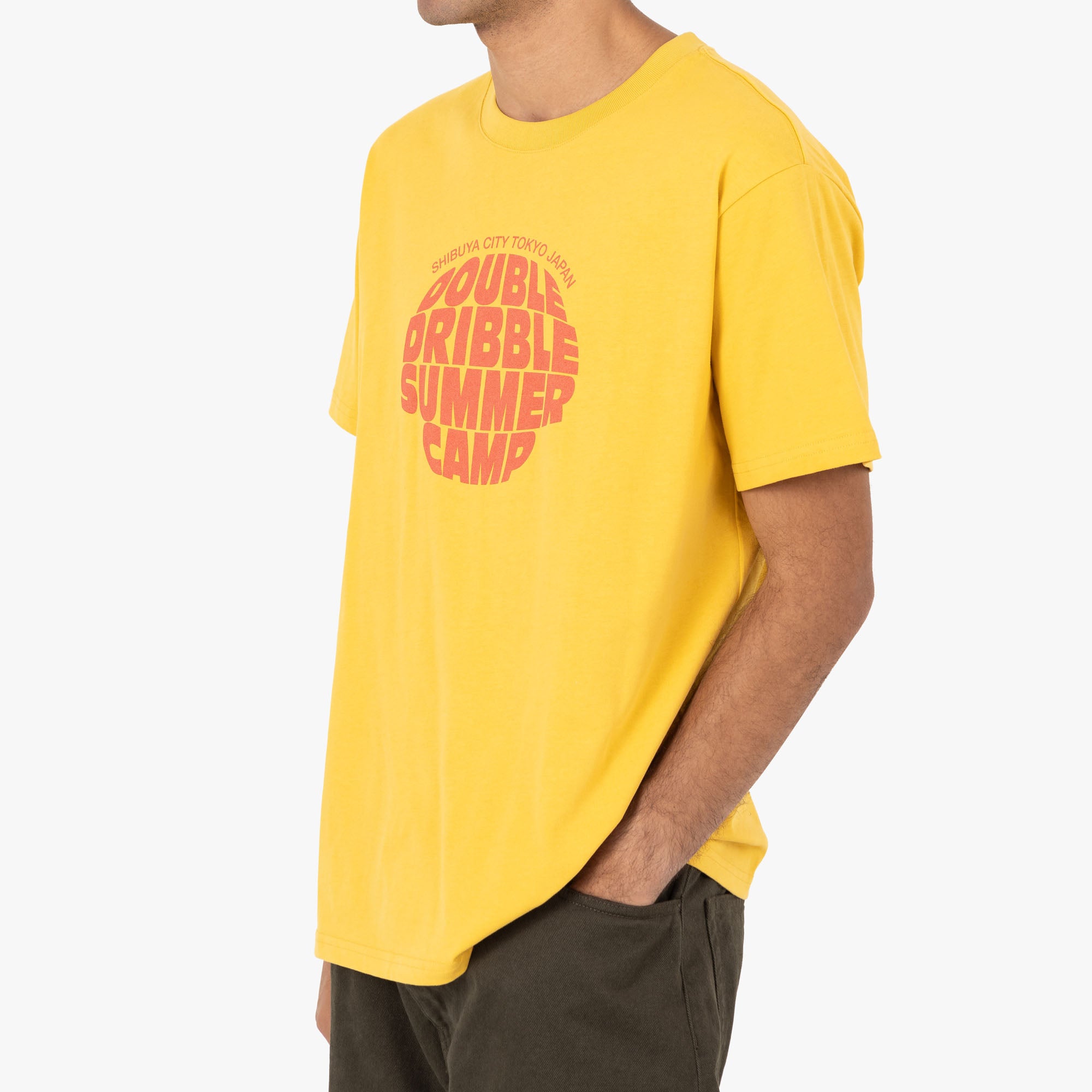  Double Dribble DS Summer Camp 2024 T-shirt / Yellow、mySite、merchandisen