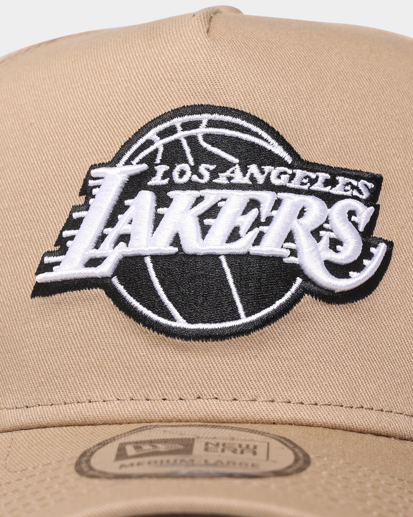 New Era Los Angeles Lakers 'Camel Black White' 9FORTY K-Frame Snapback Camel/Black、mySite、zt4zffjzw
