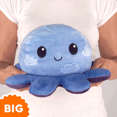 TeeTurtle Big Reversible Octopus Plushie (Cloud Sky + Starry Sky)、mySite、lovesweatpilates
