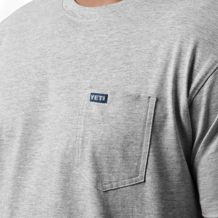 YETI Premium Pocket Short Sleeve T-Shirt、mySite、noshort