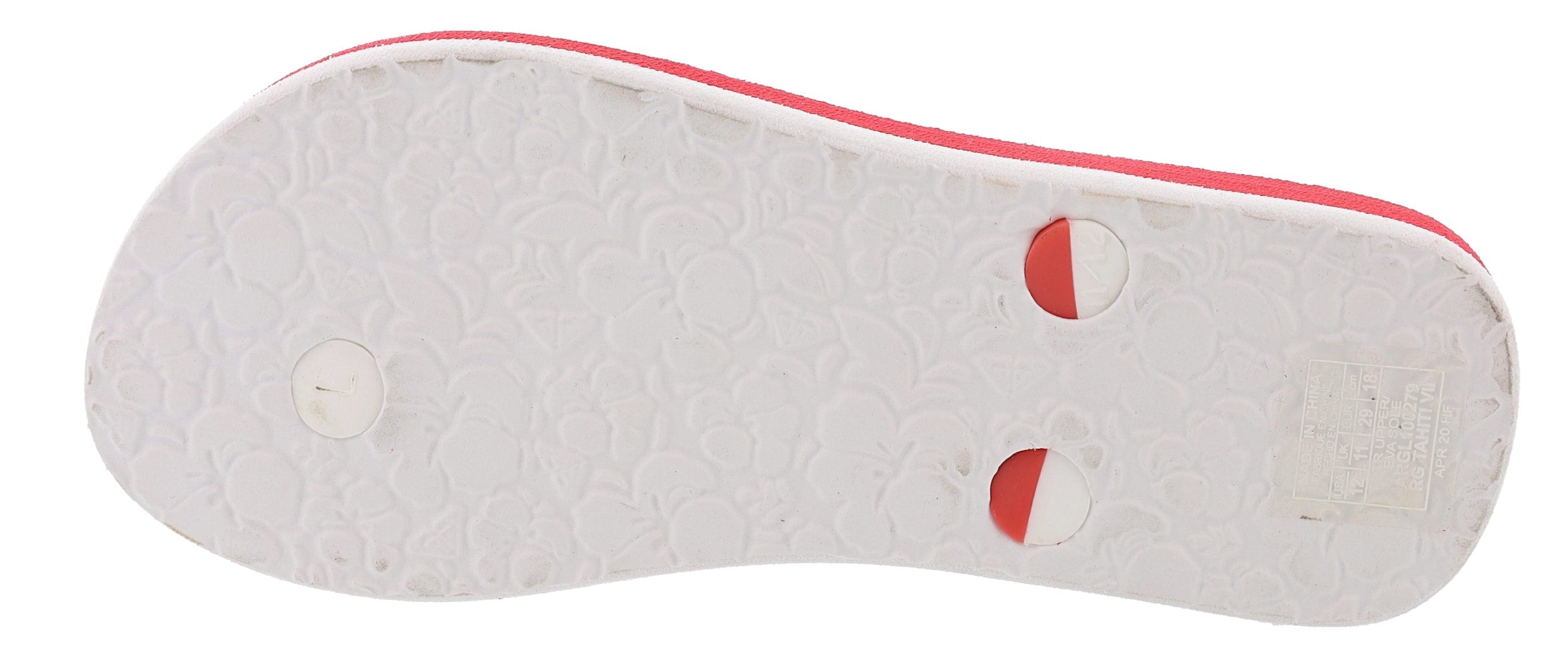 Roxy Girl's Tahiti RG VII Summer Flip Flops、mySite、dreamappss