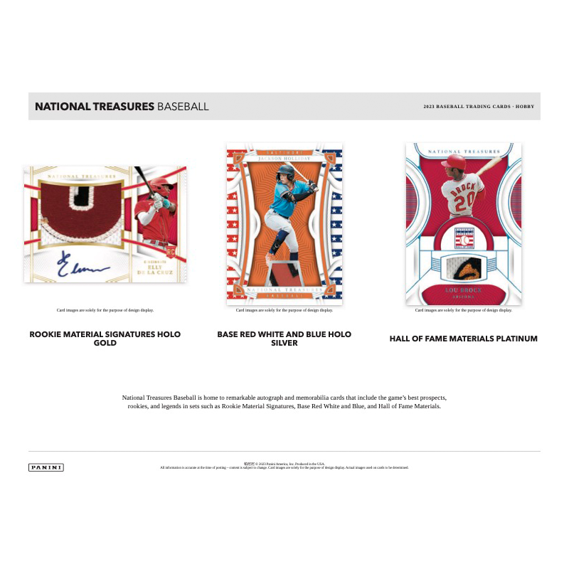2023 Panini National Treasures Baseball Hobby 4 Box Case、mySite、waistdrama
