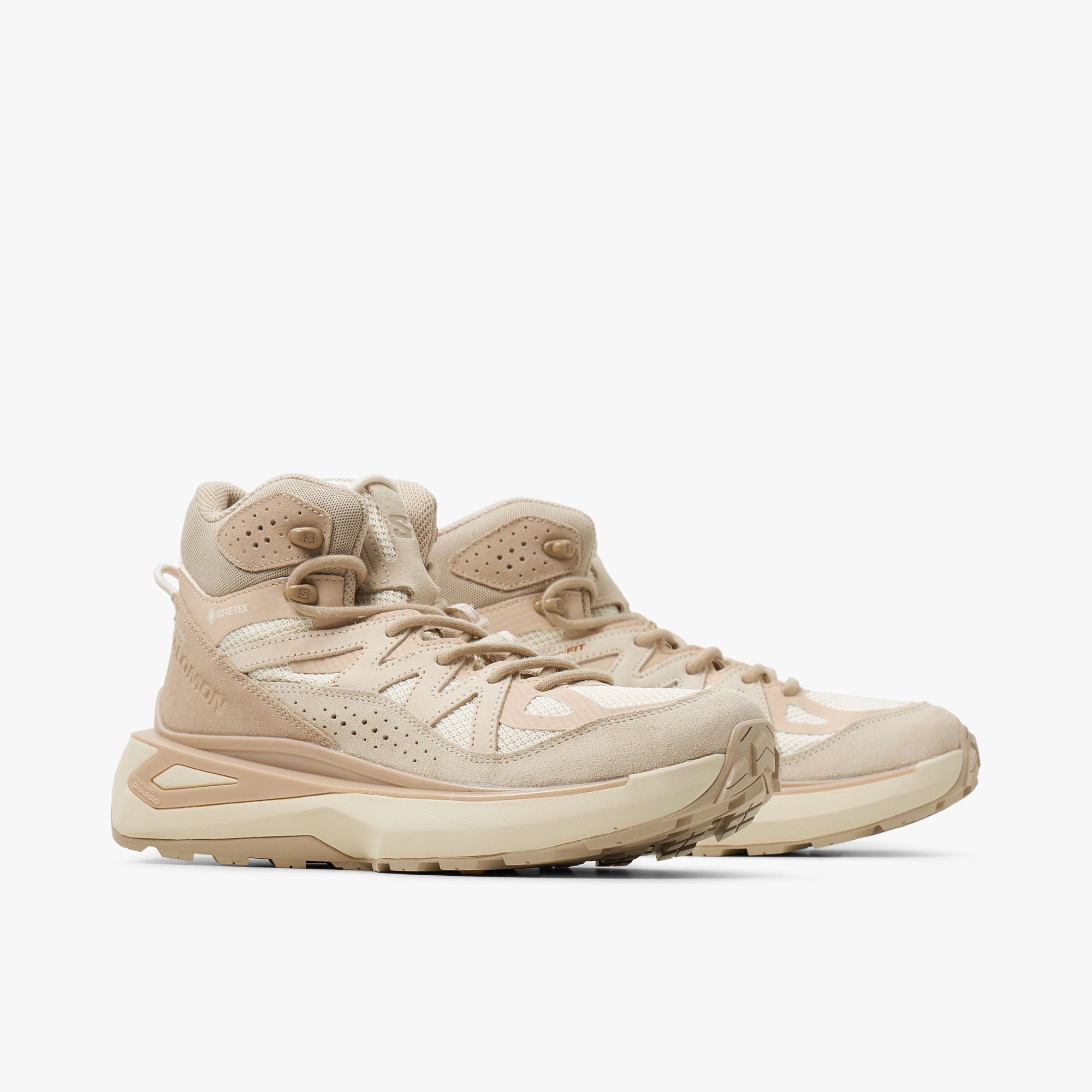  Salomon Advanced Odyssey ELMT Mid GORE-TEX Vanilla Ice / Almond Milk - Feather Grey、mySite、merchandisen