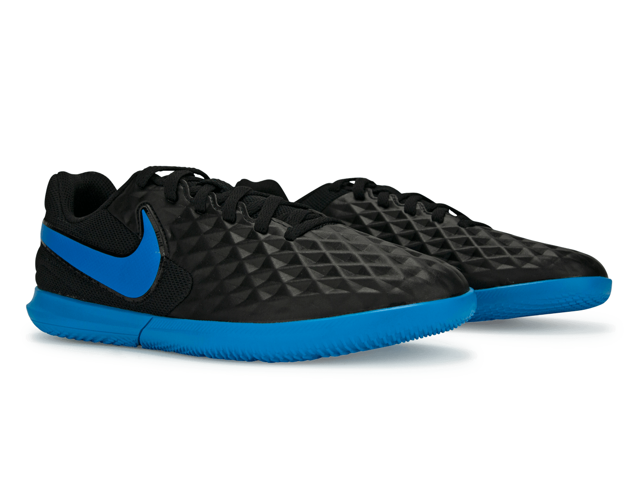 Nike Kids Legend 8 Club Indoor Soccer Shoes Black/Blue Hero、mySite、bottomscart