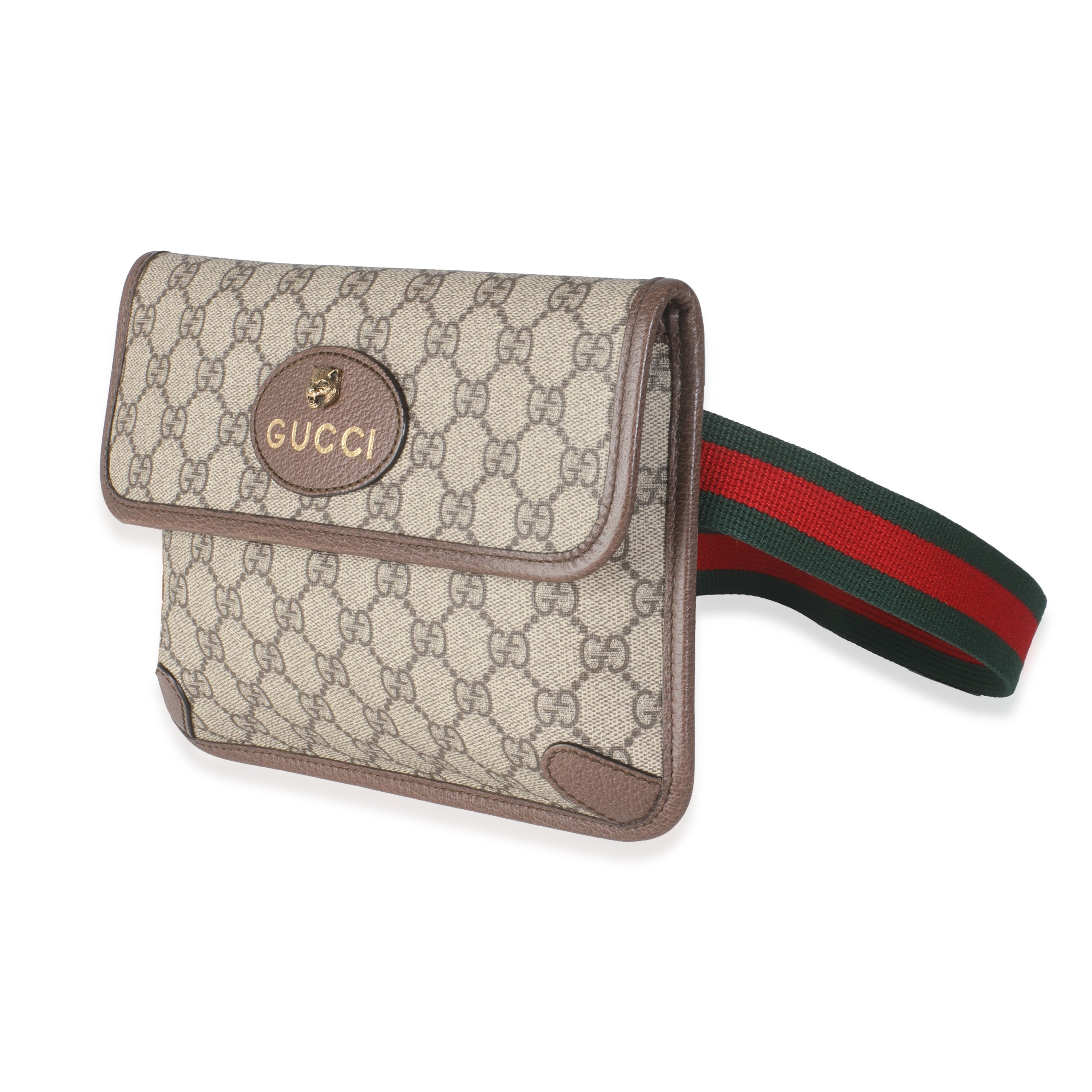 Beige GG Supreme Canvas Small Vintage Neo Belt Bag、mySite、garagedoors4me