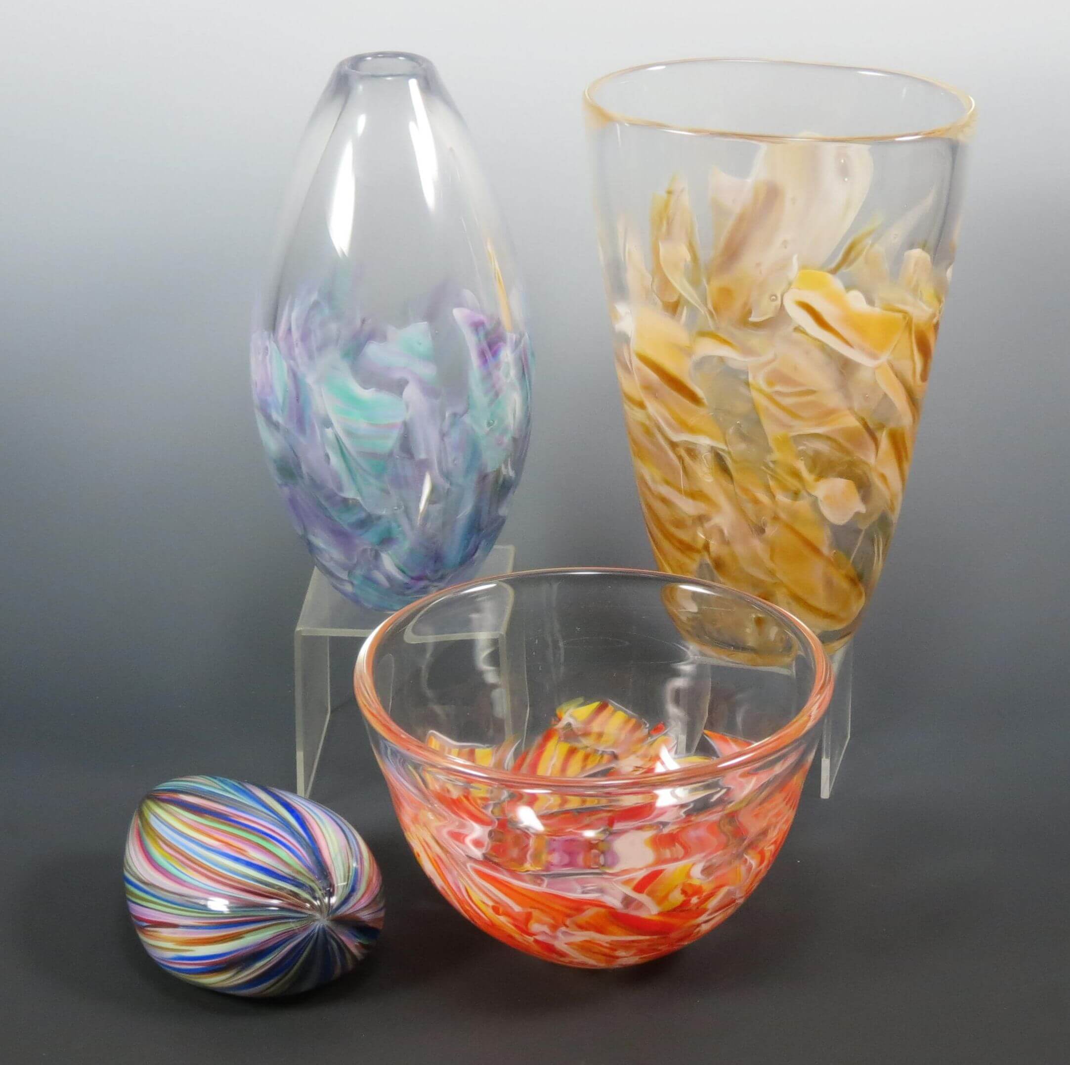 Smash Glass Flat Kiddush Cup by Rosetree Glass Studio、mySite、topwebapps