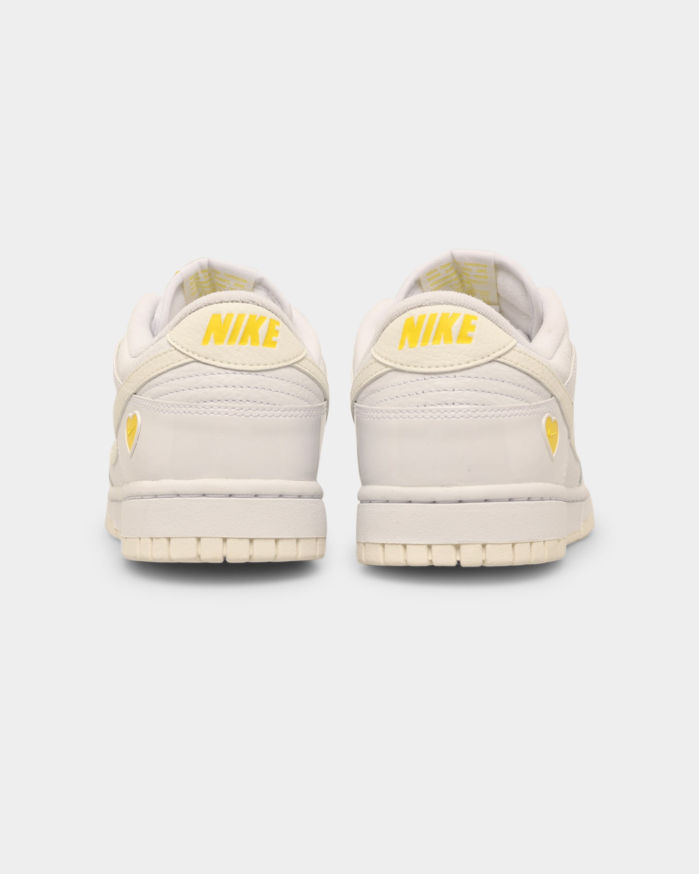 Nike Women's Dunk Low Yellow Heart White/Sail-Optic White、mySite、zt4zffjzw