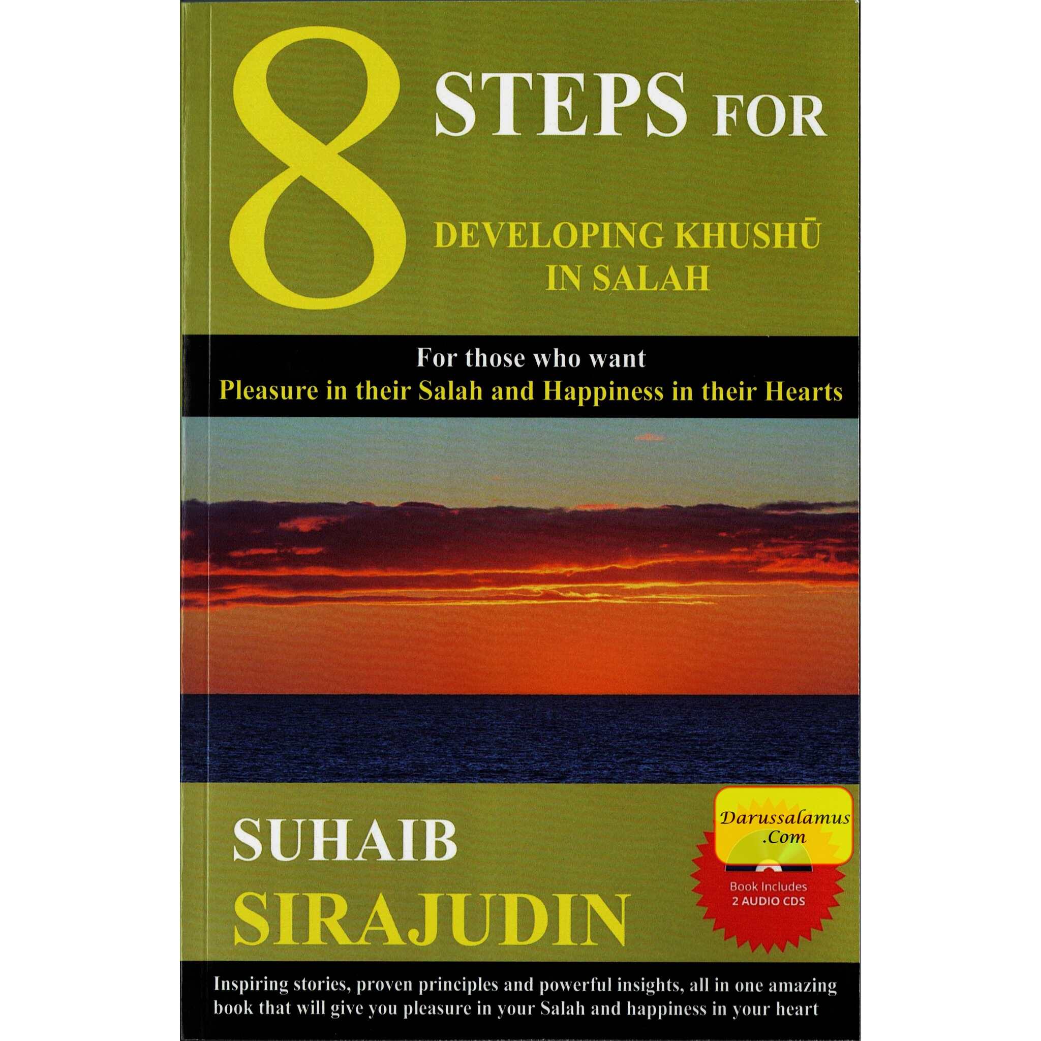 8 Steps For Developing Khushu’ In Salah(Book Includes 2 Audio Cds) By Suhaib Sirajudin、mySite、topwebapps