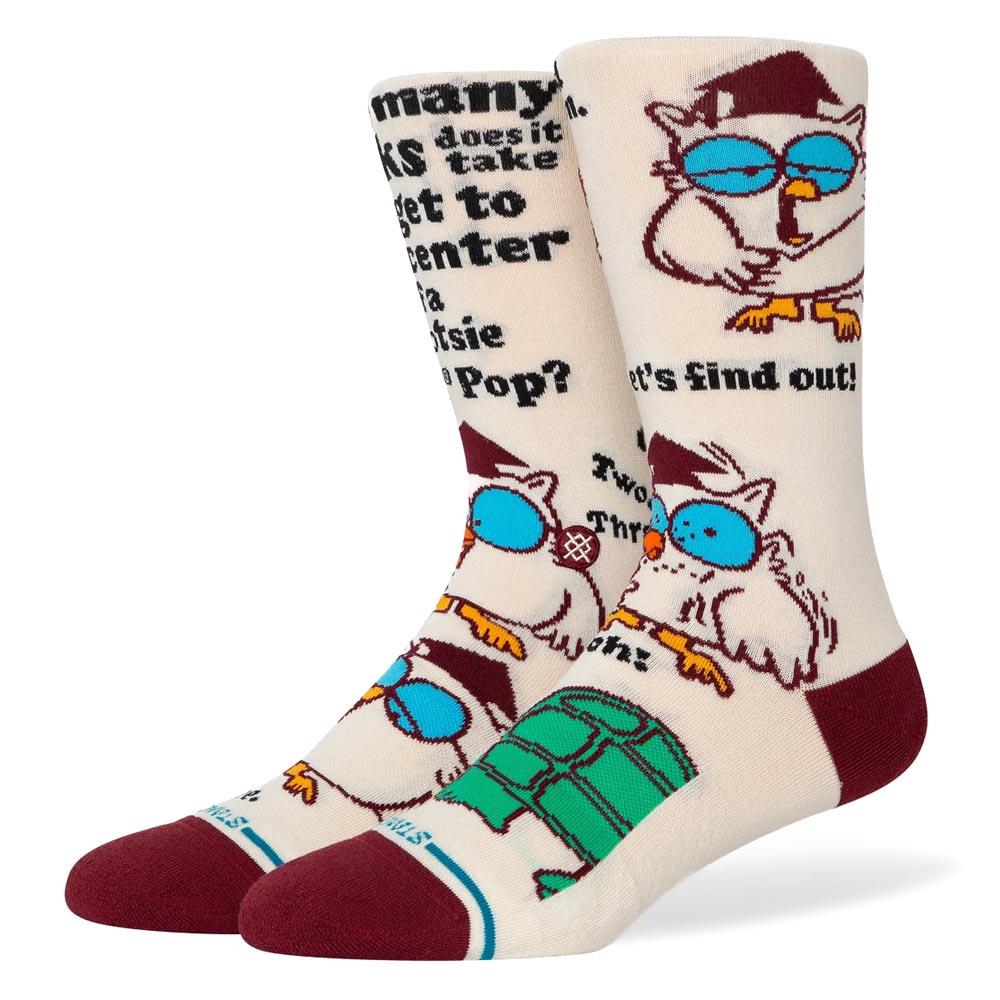  Stance Mr Owl Socks - Canvas - Large、mySite、merchandisen