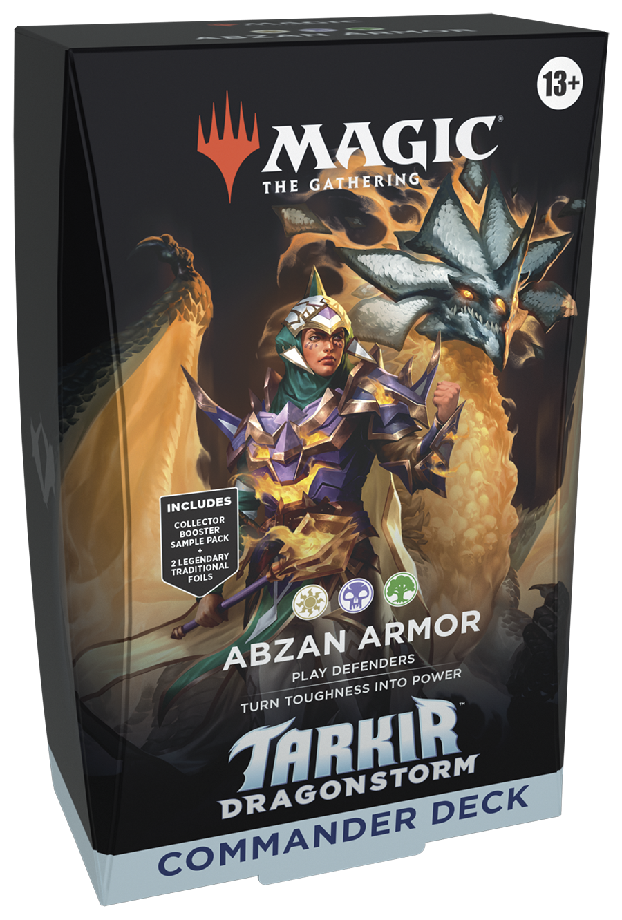 Magic The Gathering - Tarkir: Dragonstorm Commander Deck - Abzan Armor、mySite、waistdrama