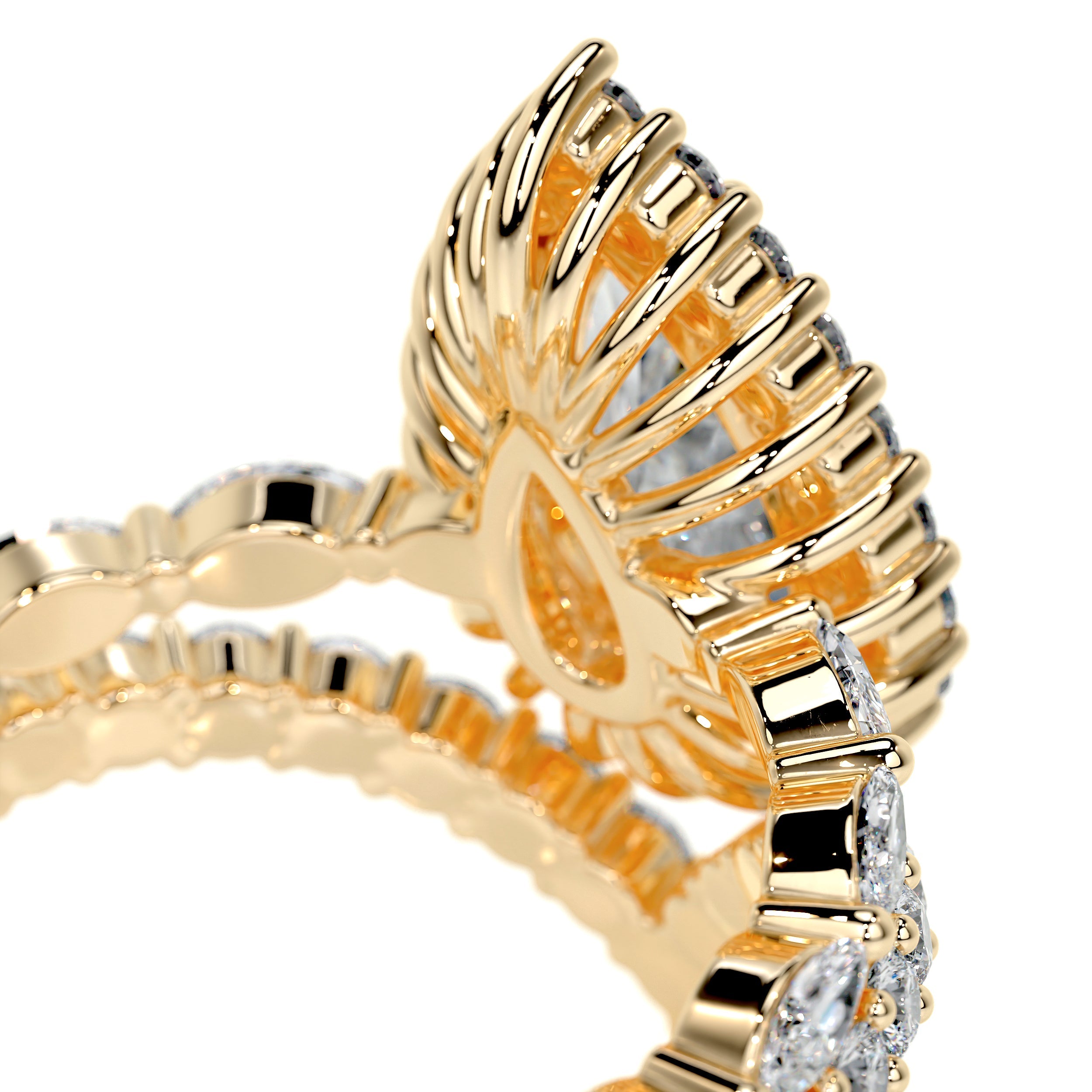Dawn Diamond Bridal Set -18K Yellow Gold (RTS)、mySite、hinf8tx79