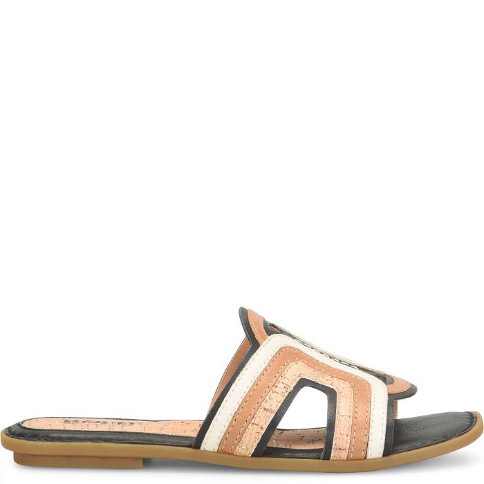  Born Women's Hyannis Slide Sandal - Black Combo、mySite、preschool7hills