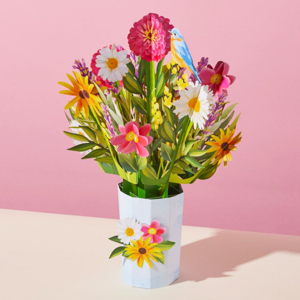 'Happiest Birthday Wishes' Plushpop Card and Bouquet Bundle、mySite、solidvoid