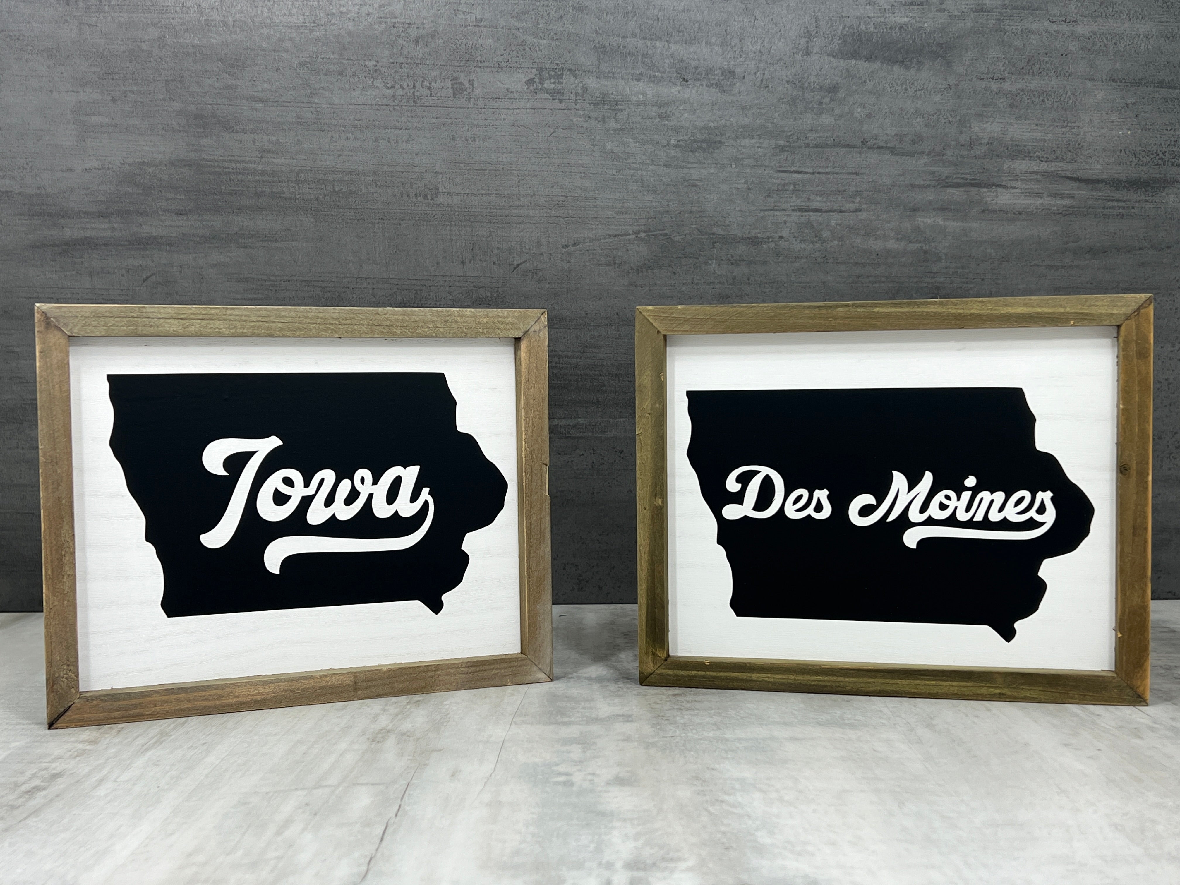 DSM/Iowa Box Sign 8x10、mySite、garagedoors4me