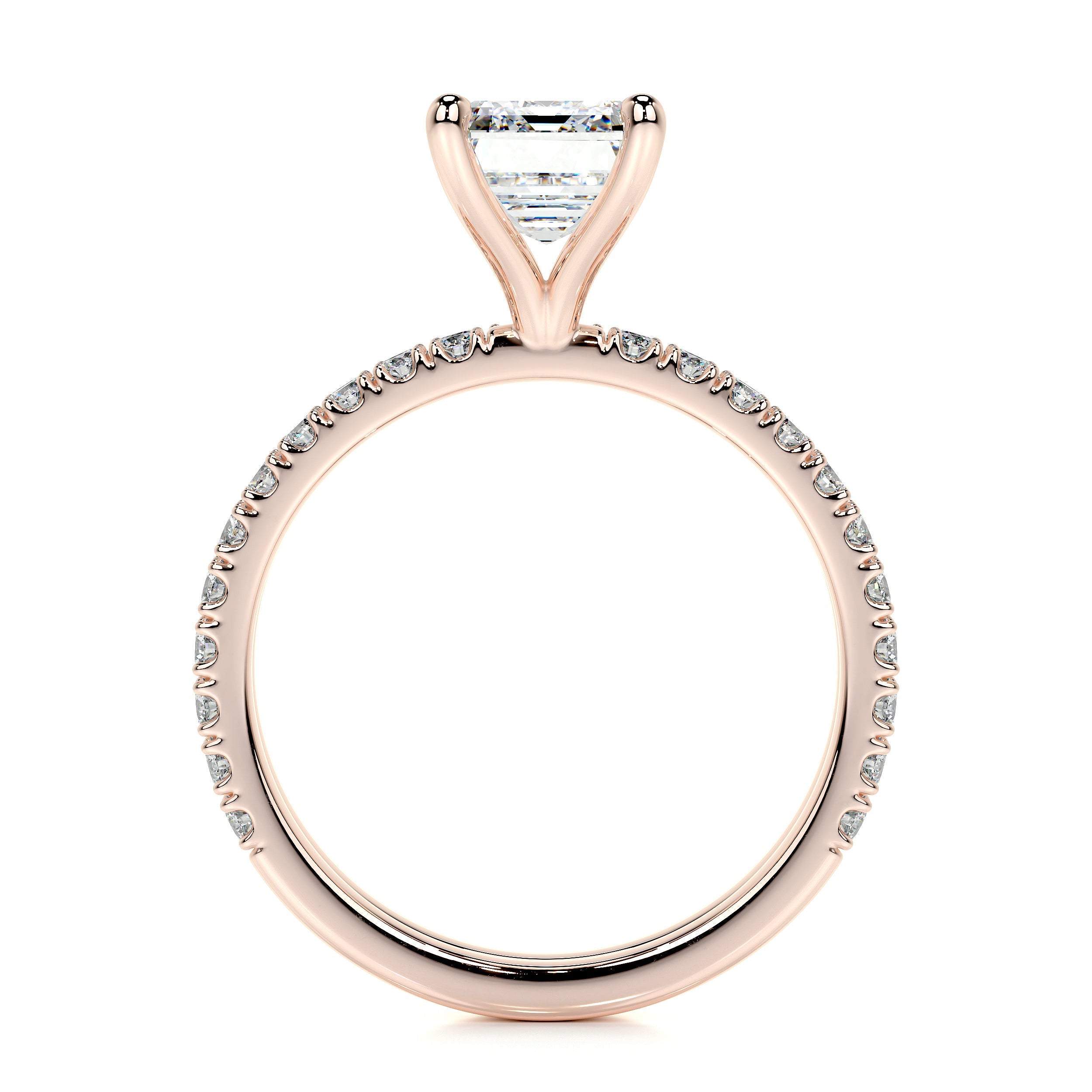 Royal Lab Grown Diamond Bridal Set -14K Rose Gold、mySite、hinf8tx79