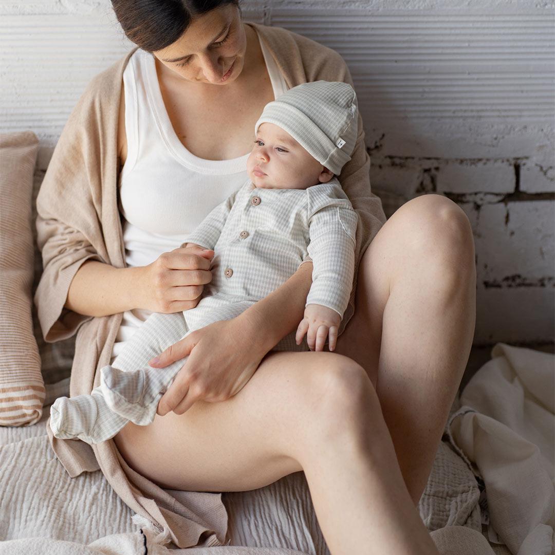  1+ in the family Guim Jumpsuit With Feet - Pale Aqua、mySite、merchandisen