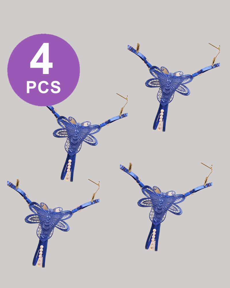 Perspective Pearl Crotchless Thong Panty Set、mySite、bengalsvssteelers