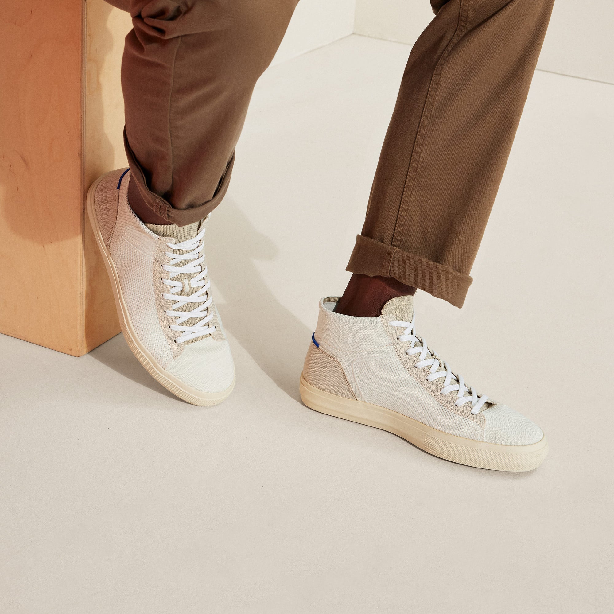  The Men's High Top Sneaker - Sand Dune、mySite、preschool7hills