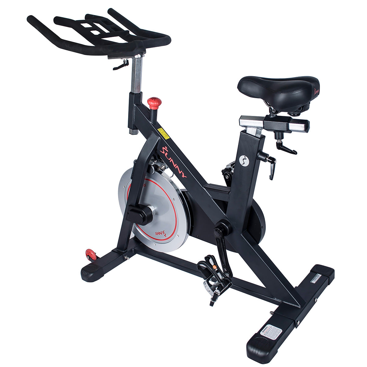 Indoor Cycling Bike Magnetic Belt Drive w/ High Weight Capacity and Device Holder、mySite、ghnorth