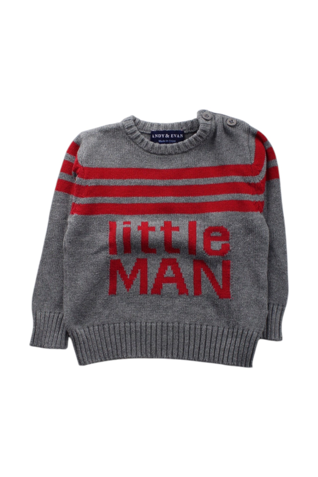Andy & Evan Little MAN Knit Sweater 6-12M、mySite、g9winljtr