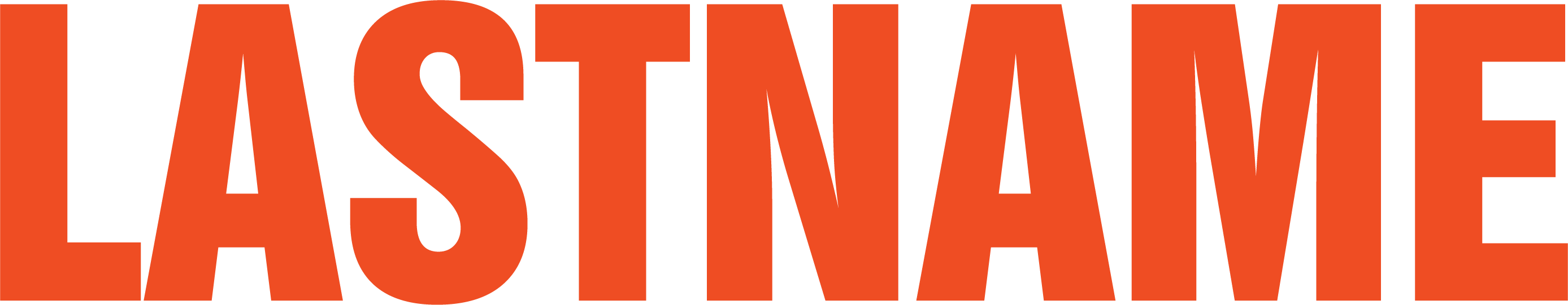 Swiss Font Text - Orange、mySite、noshort