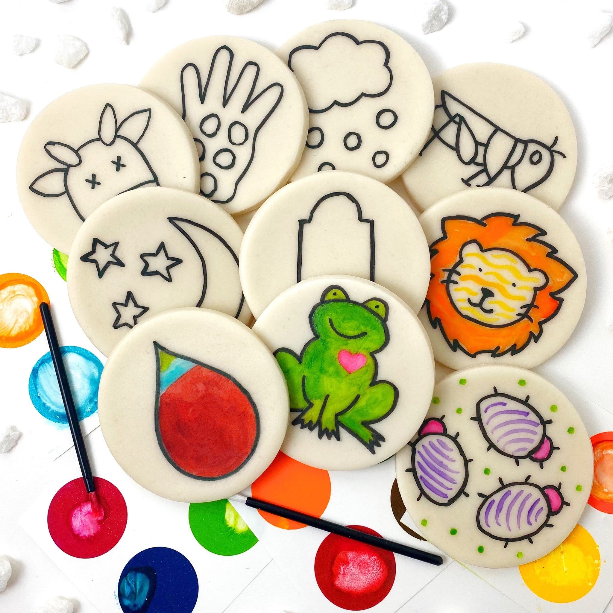 Passover Paint-Your-Own Marzipan Ten Plagues、mySite、topwebapps