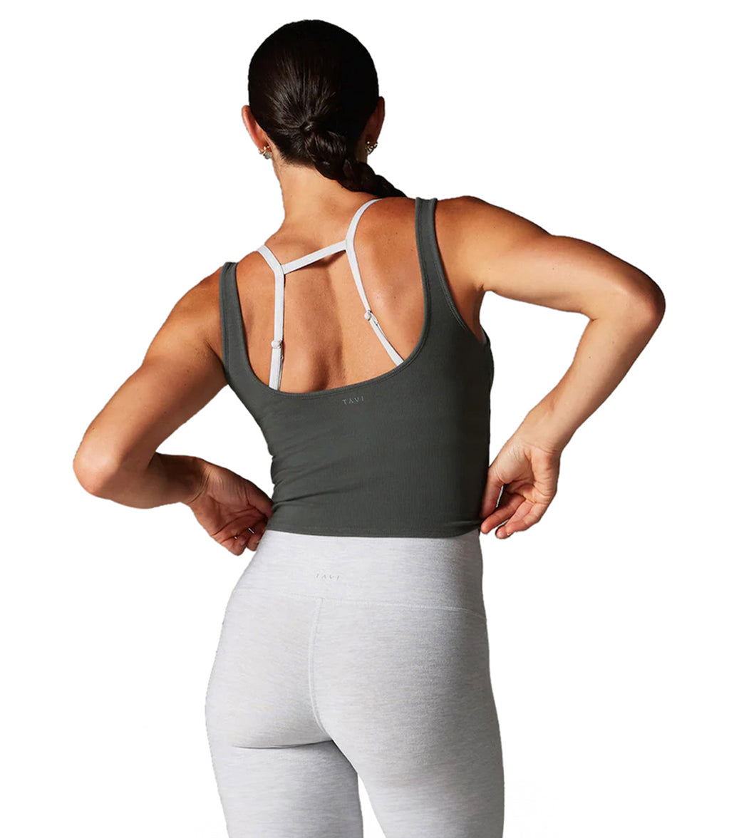 Tavi Fitted Henley Tank、mySite、noshort