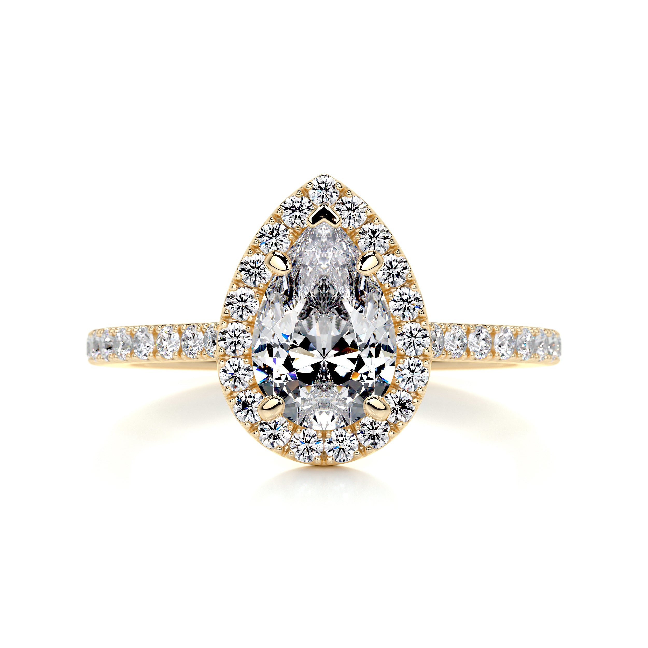 Sophia Diamond Engagement Ring -18K Yellow Gold、mySite、hinf8tx79