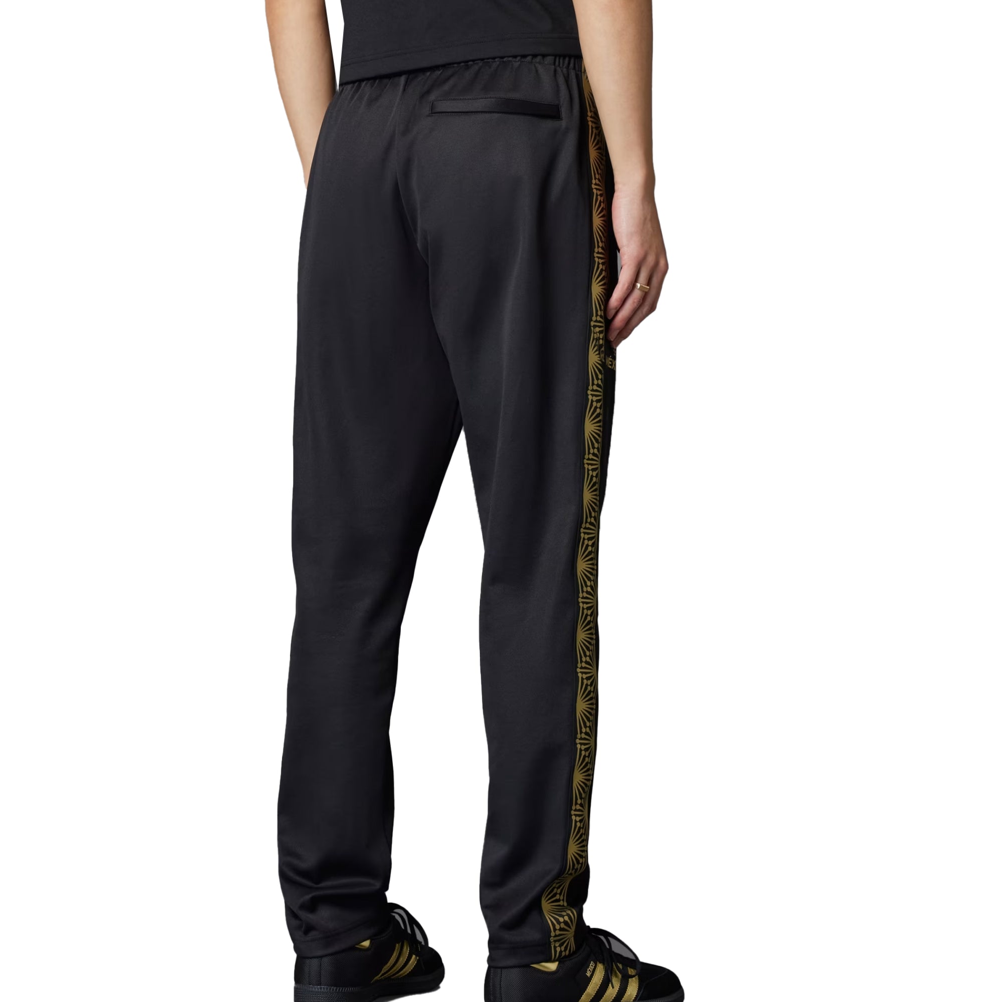 adidas Men's Mexico Gold 2025/26 Track Pants Black/Gold、mySite、noshort