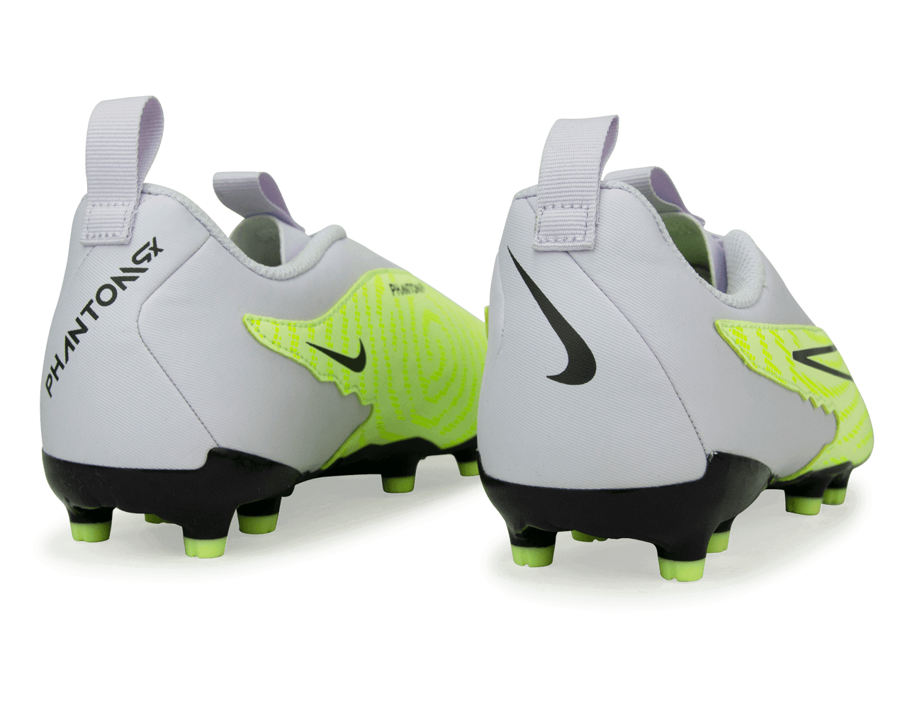 Nike Kids Phantom GX Academy FG/MG Volt/Grape、mySite、noshort