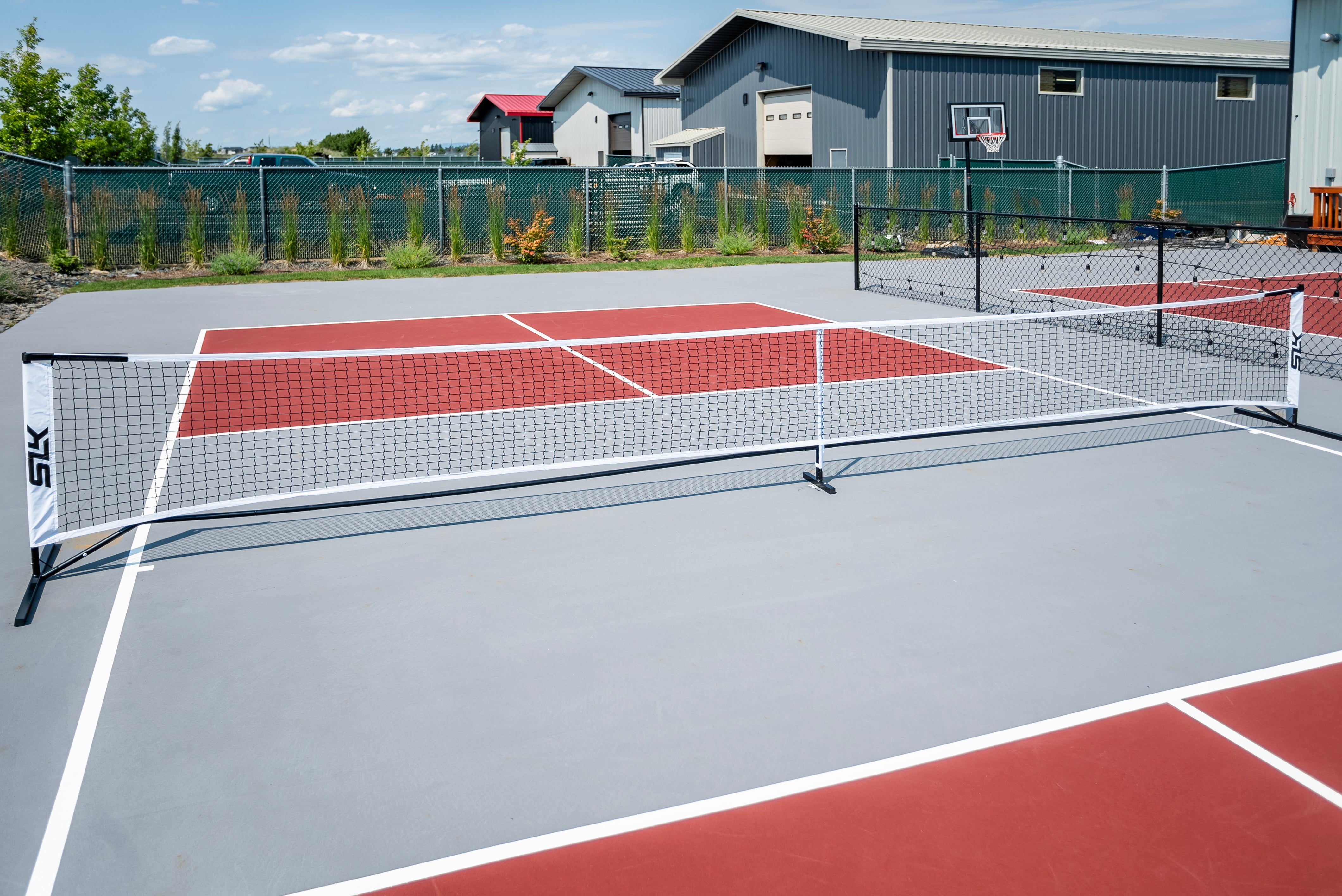 SLK Prime Portable Pickleball Net - No Wheels、mySite、noshort