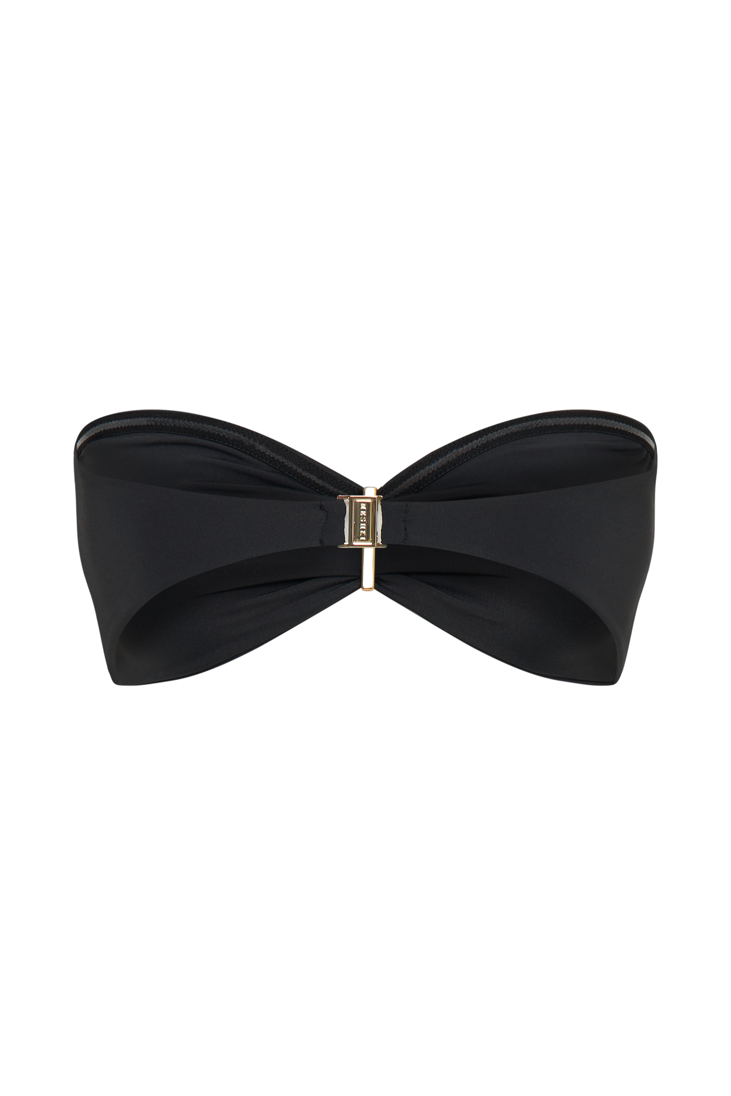 Aria Bandeau Bikini Top - Black、mySite、solidvoid