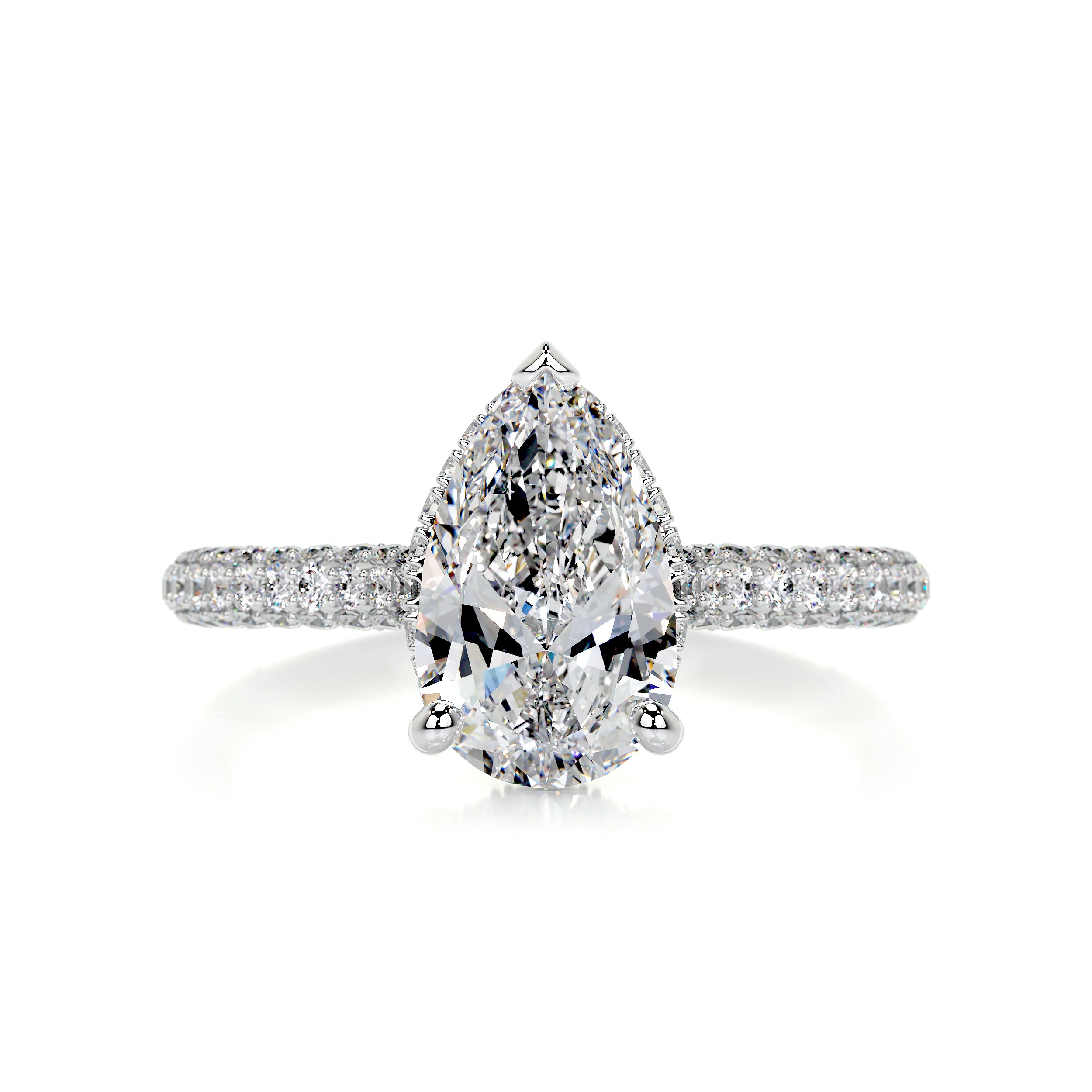 Nakia Diamond Engagement Ring -14K White Gold、mySite、hinf8tx79