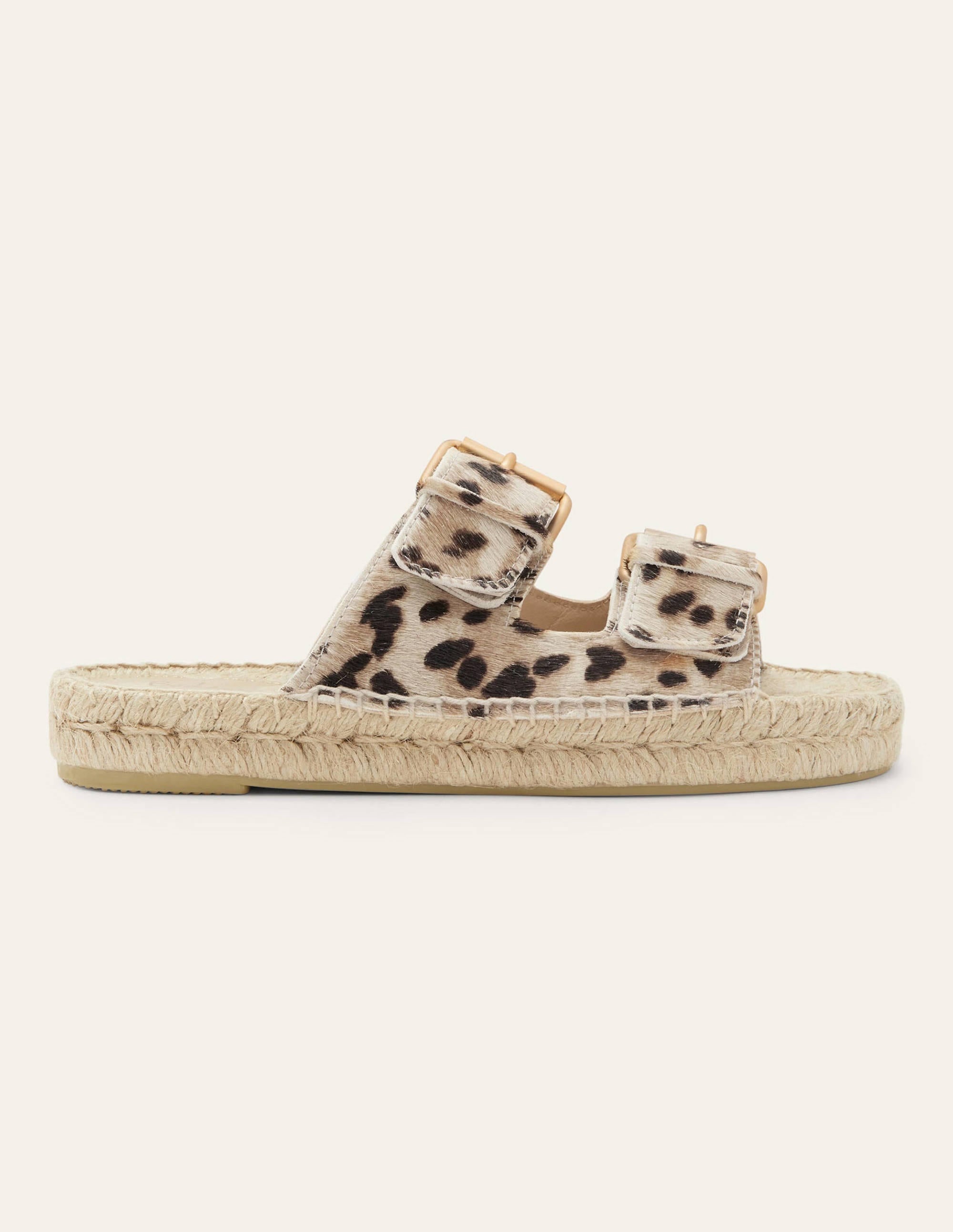  Buckle Espadrille Sandals-Neutral Leopard、mySite、ashleygrahame