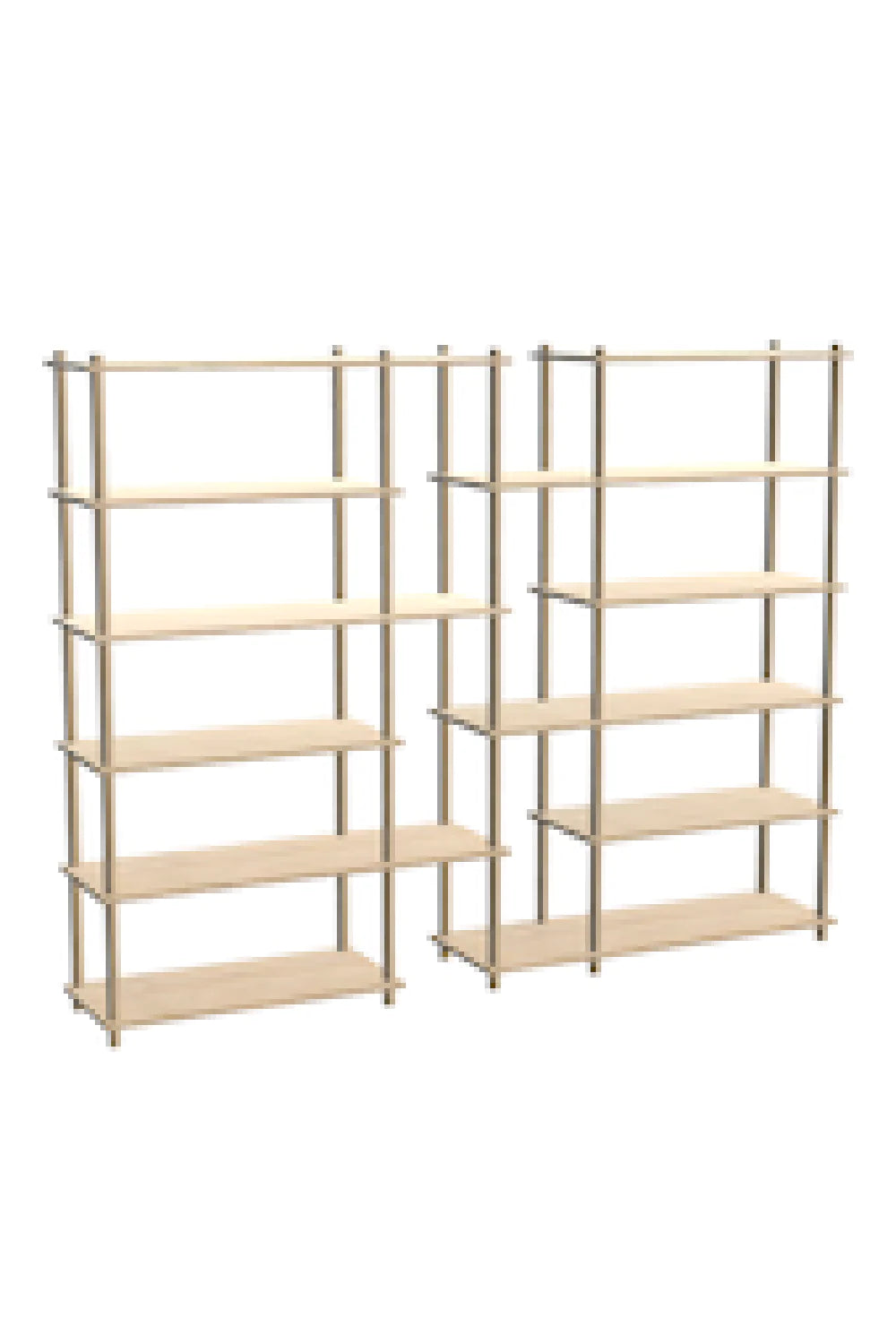 Modular Oak Shelving System | WOUD Elevate、mySite、neckold