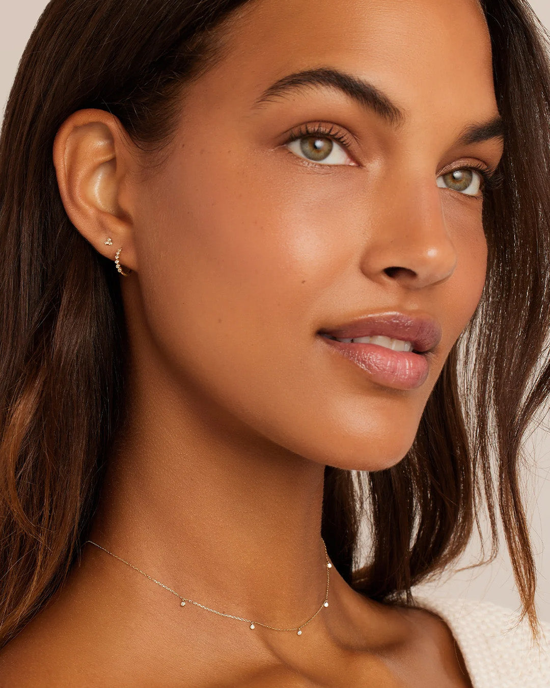 Classic Diamond Single Huggie、mySite、hinf8tx79