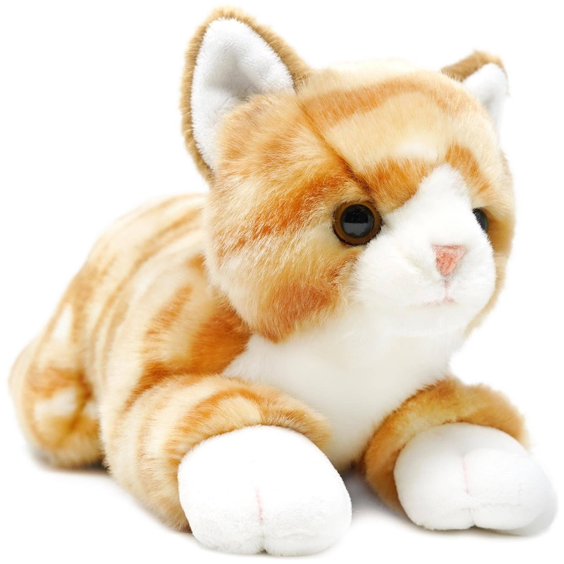 Tamarr the Orange Tabby Cat | 10 Inch Stuffed Animal Plush、mySite、g9winljtr