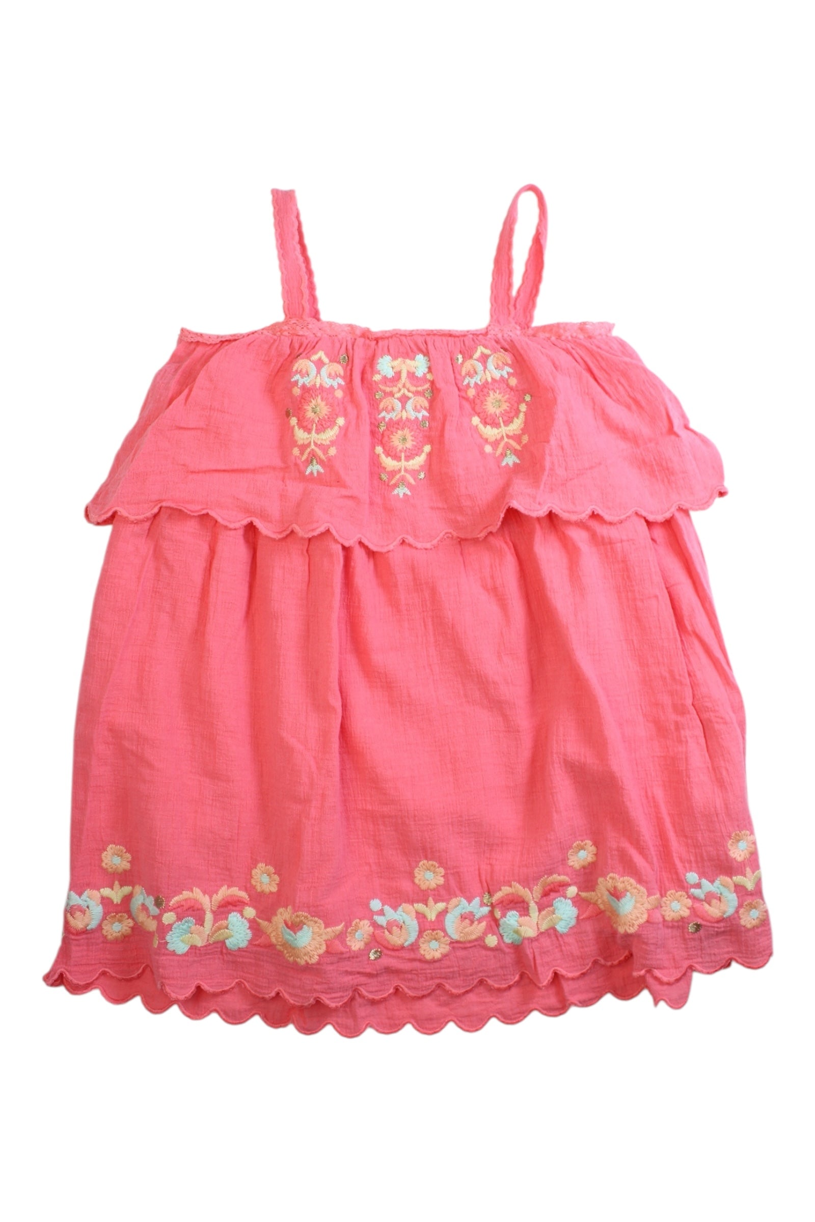 Louise Misha Embroidered Sleeveless Top - 6T、mySite、g9winljtr