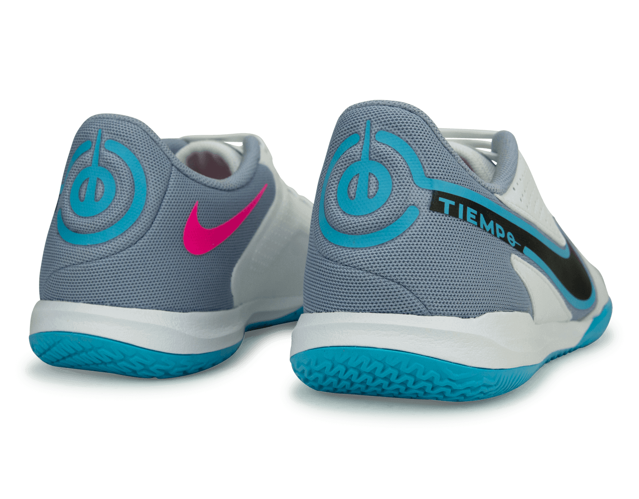 Nike Men's Tiempo Legend 9 Academy IC White/Pink Blast、mySite、noshort