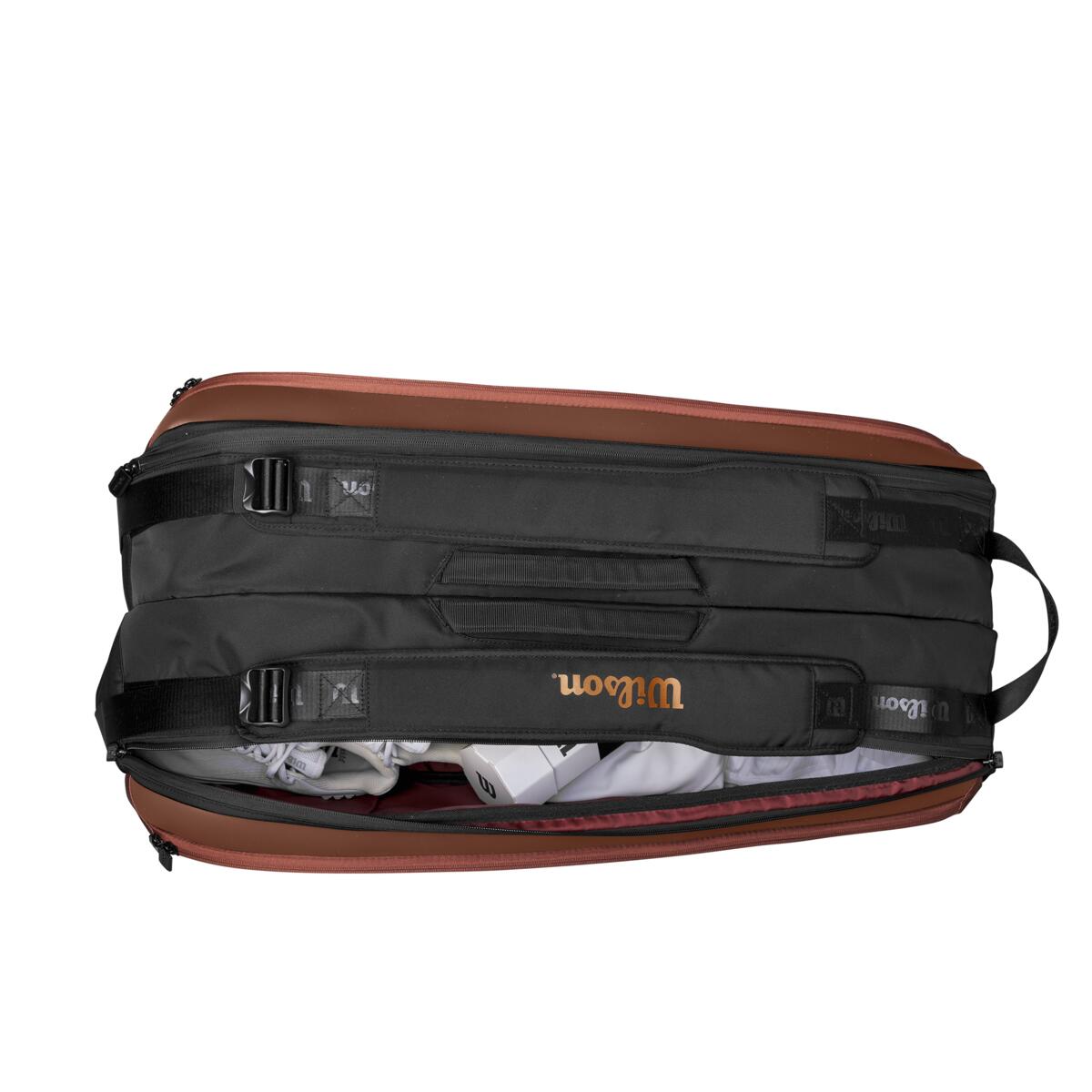 Wilson Pro Staff v14 Super Tour 9 Pack Racquet Bag (Bronze)、mySite、neckold