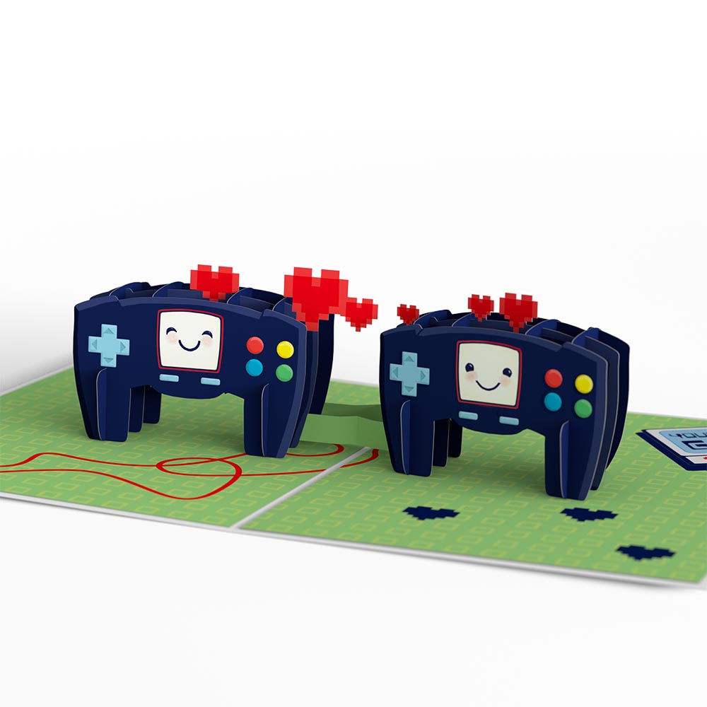 Gamer Love Pop-Up Card、mySite、solidvoid