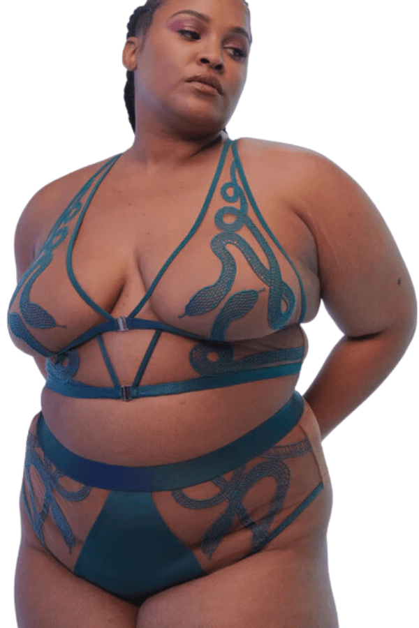 Medusa Bralette - Green、mySite、bengalsvssteelers