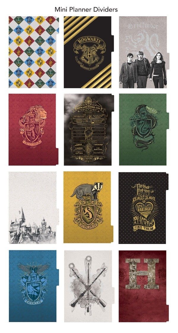  Weekly Planner Set - Undated Harry Potter Mini、mySite、ghnorth