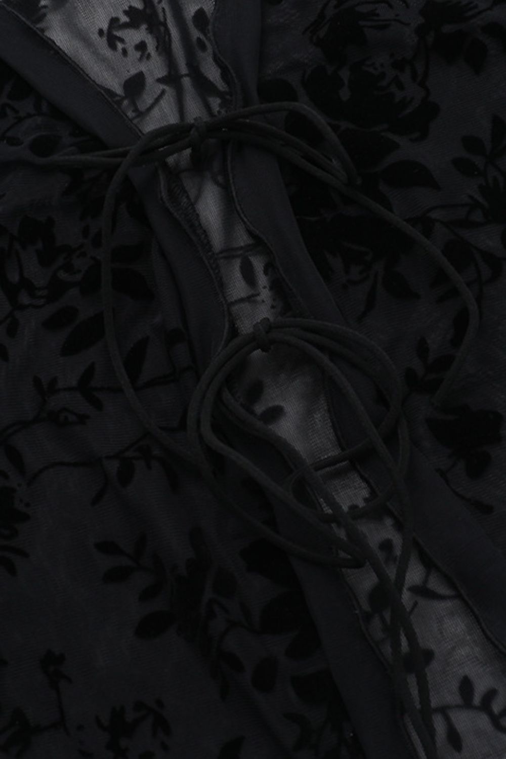  Double Tied Long Sleeve Blouse、mySite、justintrudeaud