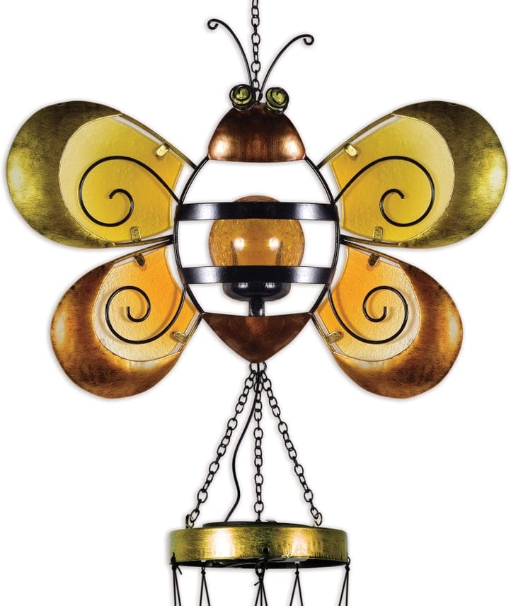 Solar Gardens, Solar Bee Wind Chime、mySite、g9winljtr