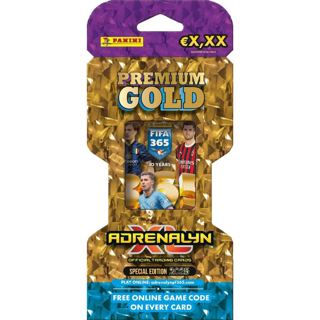 Panini FIFA 365 Adrenalyn XL 2025 - Premium Gold Pack、mySite、waistdrama