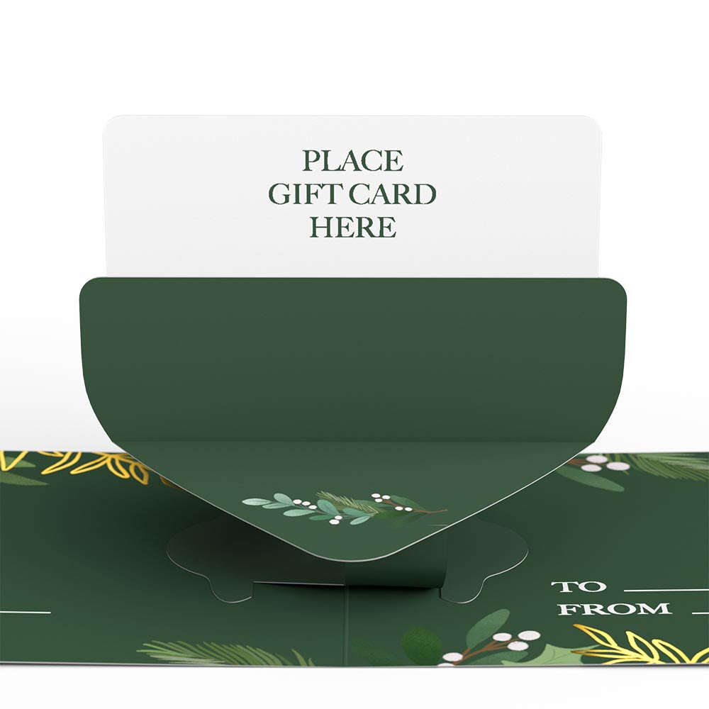 Happy Holidays Gift Card Holders 6-Pack、mySite、solidvoid