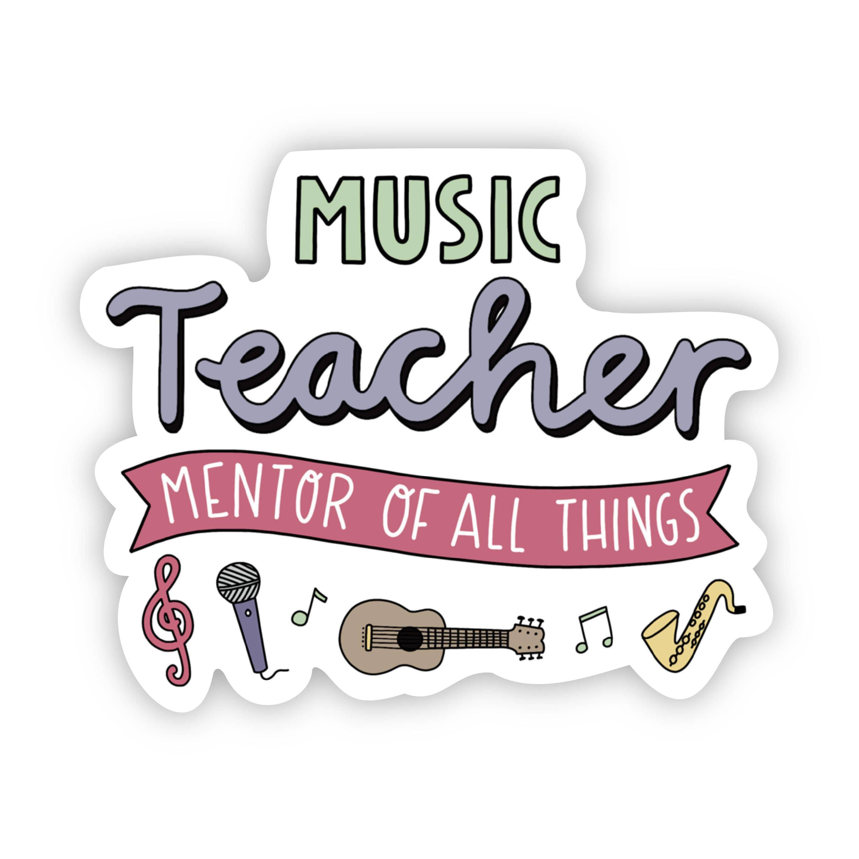  Music Teacher Sticker、mySite、elrpsem3k